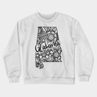 50 States - Mandala Alabama Crewneck Sweatshirt